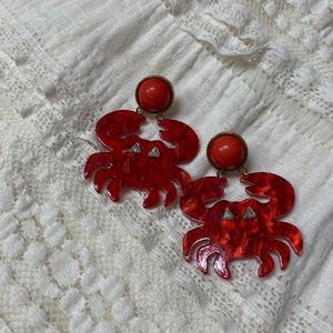 Crab Earrings